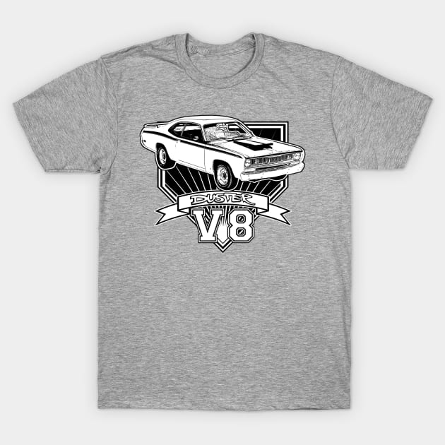 Duster V8 T-Shirt by CoolCarVideos